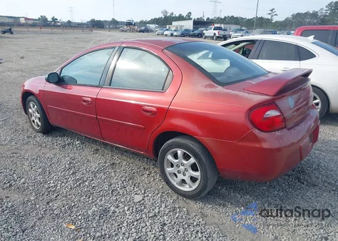 2004 Dodge Neon Sxt из США, поврежденный, VIN 1B3ES56C74D625901